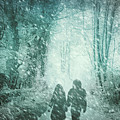 A Winter Walk in Blue